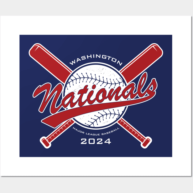 Nationals 24 Wall Art by Nagorniak